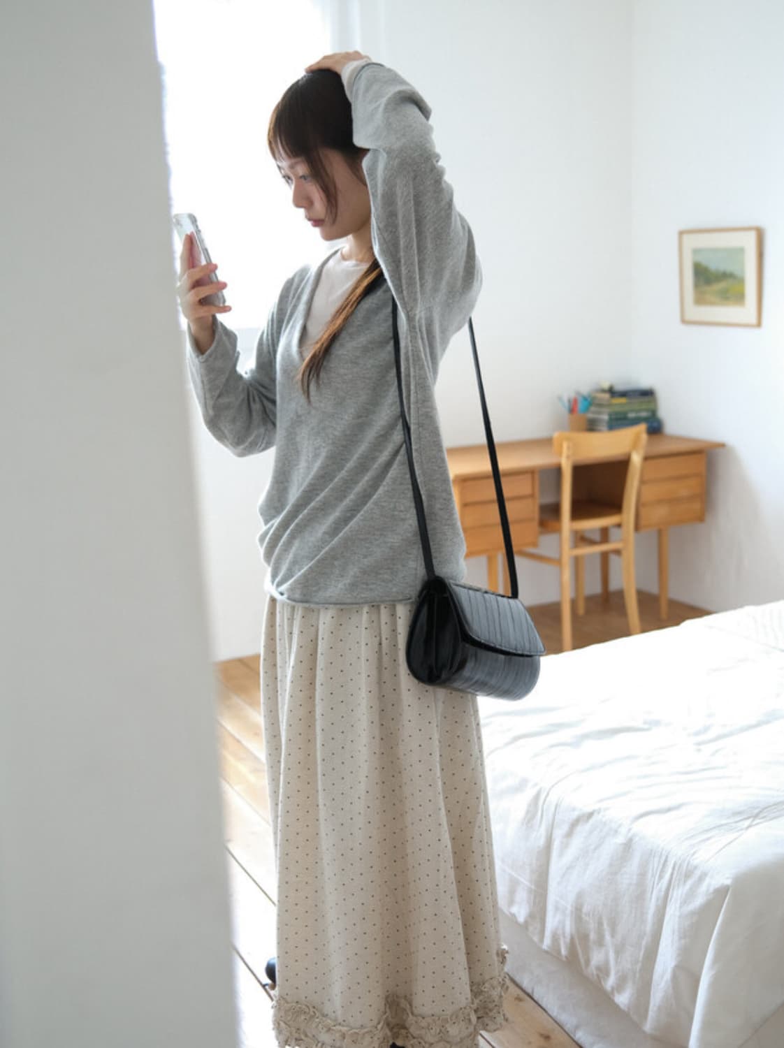 숄더백 블랙 상품이미지3