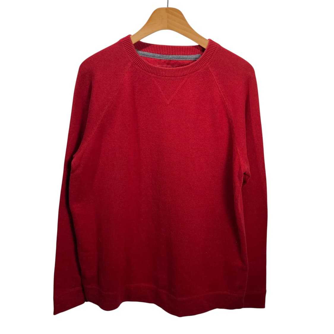 L.L.Bean 90’s 레드 라운드 니트 상품이미지2