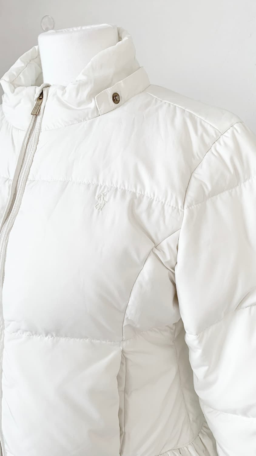 폴로 순우유맛 구름프릴 패딩 상품이미지2