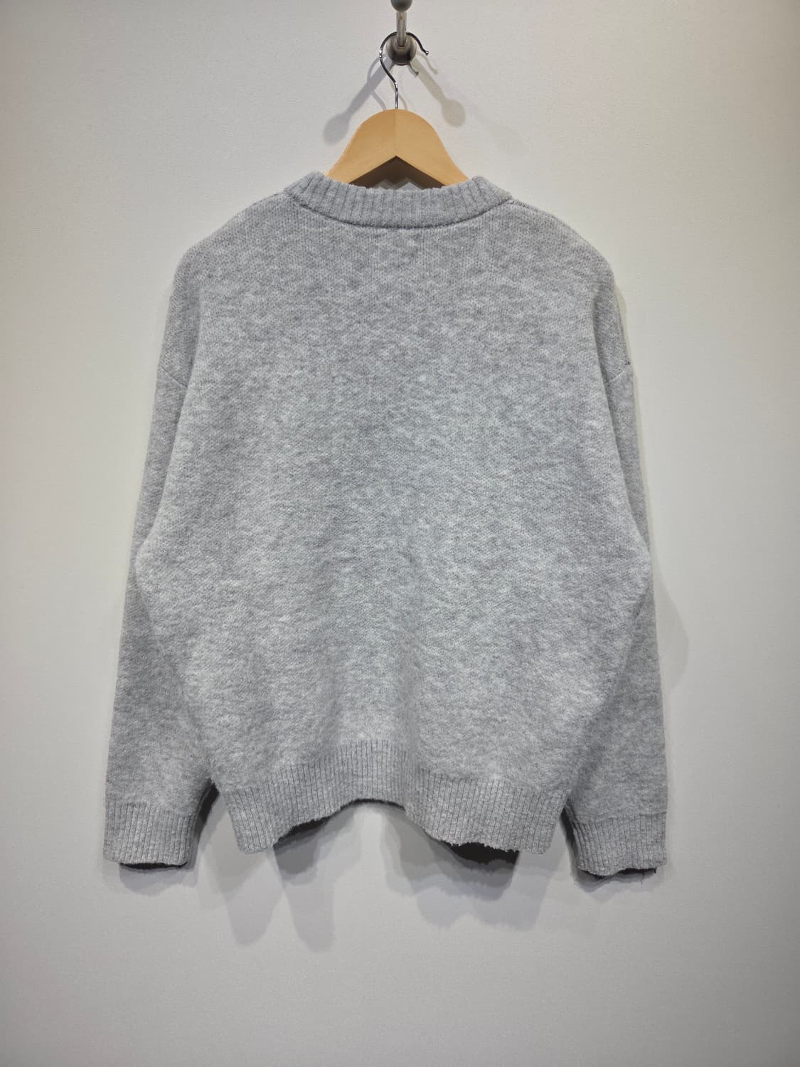 Lee 리 빅 로고 부클 니트 상품이미지6