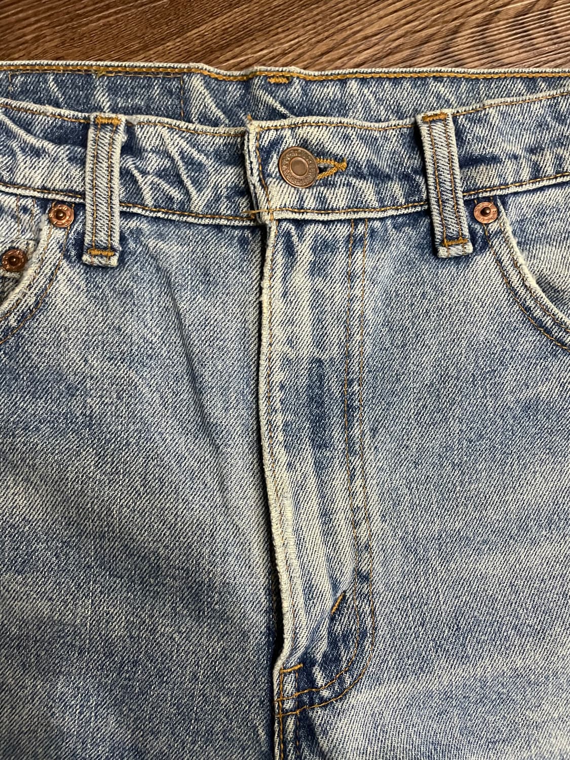 90년대 캐나다산 리바이스 505 데님 팬츠 상품이미지5