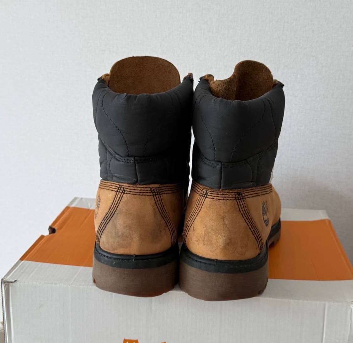 팀버랜드 프리미엄 6인치 휘트 누벅 블랙 부츠 상품이미지2