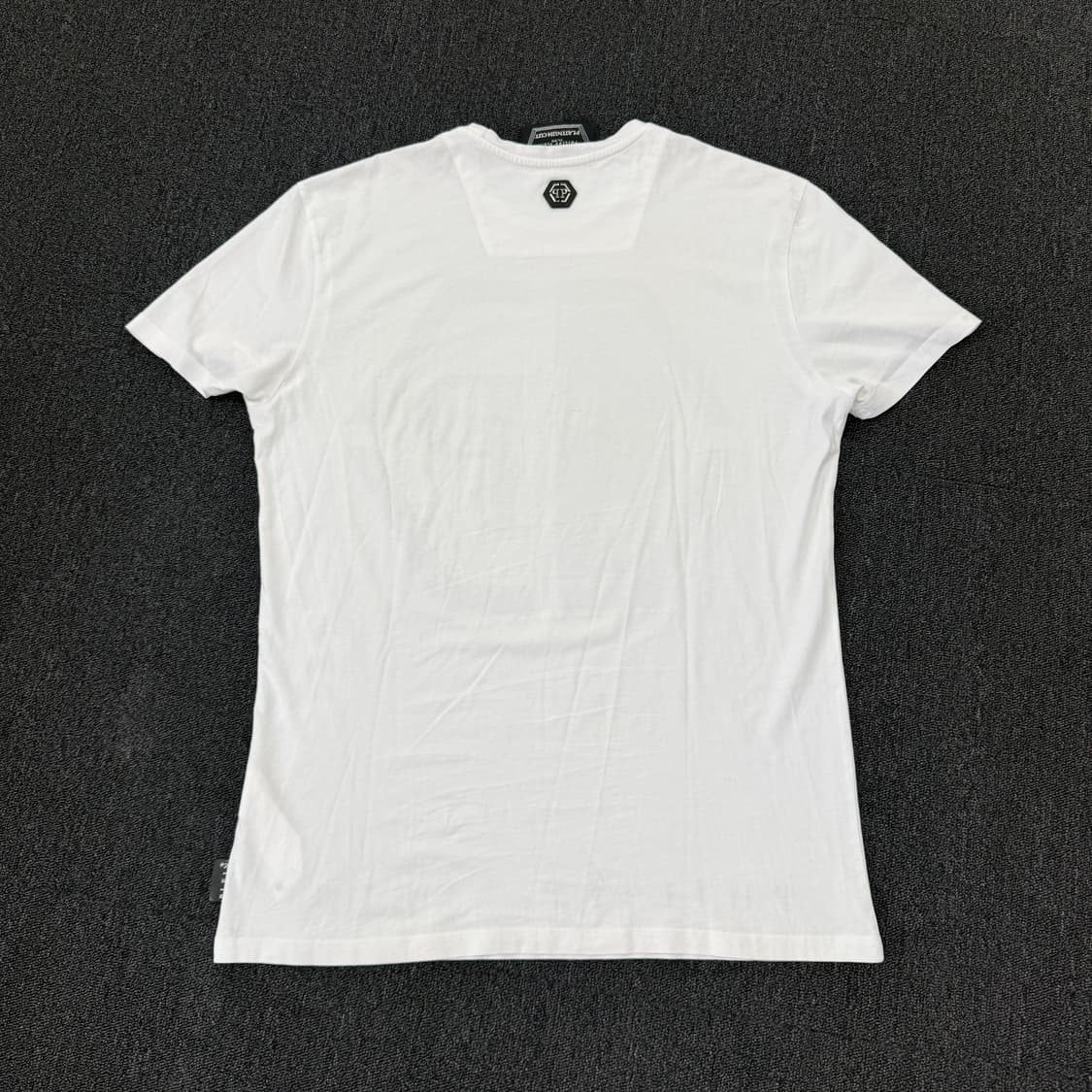 필립 플레인 큐빅 스컬로고 반팔티 상품이미지4