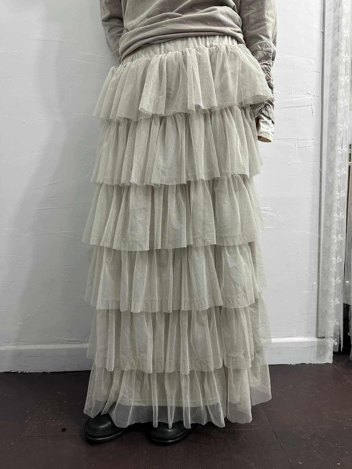 sha layered longskirt 상품이미지1