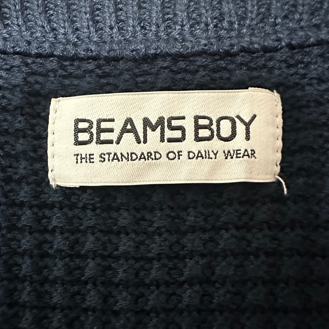 BEAMS BOY knit vest 상품이미지3