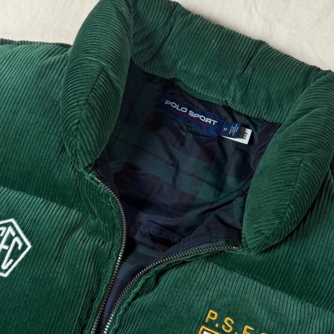 폴로 스포츠 코듀로이 패딩 자켓 상품이미지2