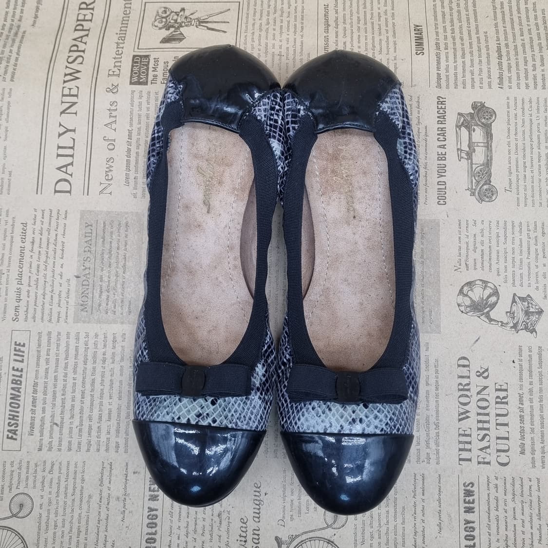 페라가모 뱀피 여성구두250 굽4 상품이미지2