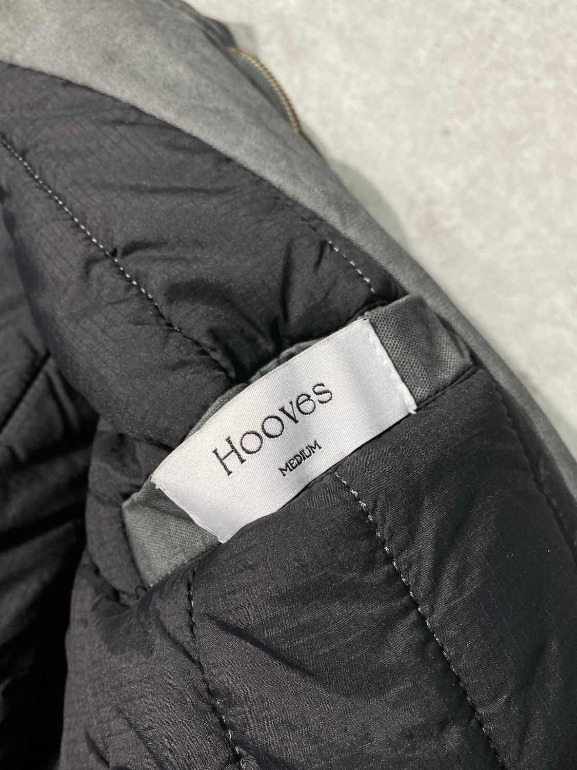 [L] Hooves 후브스 가먼츠워시드 패디드 자켓 상품이미지7