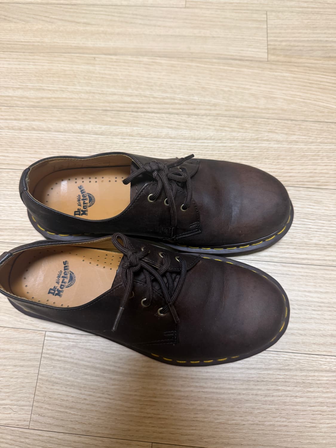 Uk5,240) 145,000원 닥터마틴 1461 크레이지 브라운 더비 상품이미지2