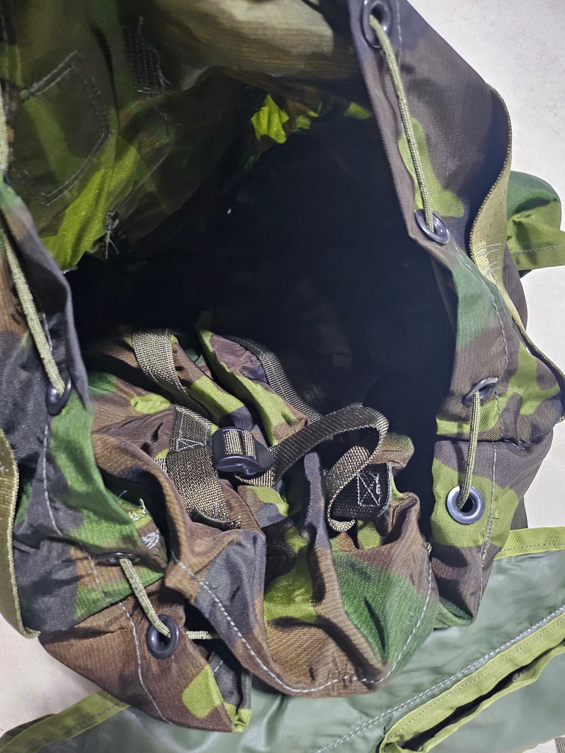 80s 미군오리지날 우드랜드 LC-1  베낭 신품  상품이미지4