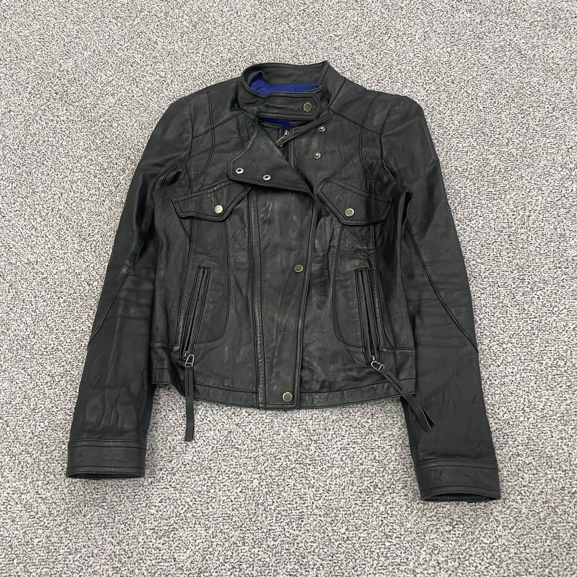 나프나프 테크니컬 가죽재킷 0105HS1 상품이미지1