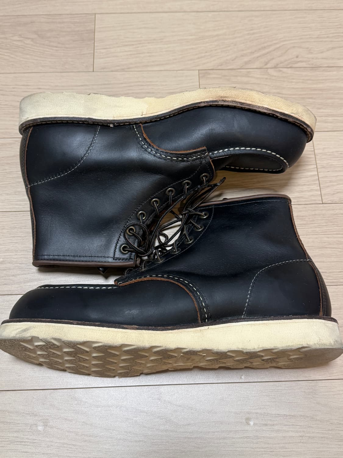 레드윙 목토 8849 블렉프레리 차심가죽 상품이미지4