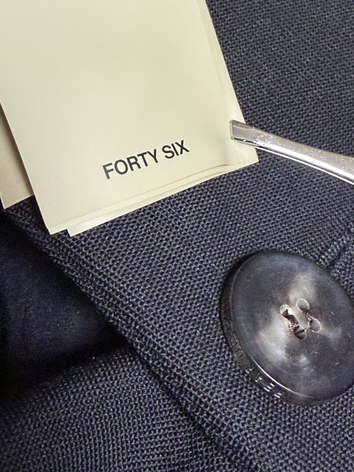 피어오브갓 8th 울 개버딘 크롭 블레이저 자켓 fear of god 상품이미지10