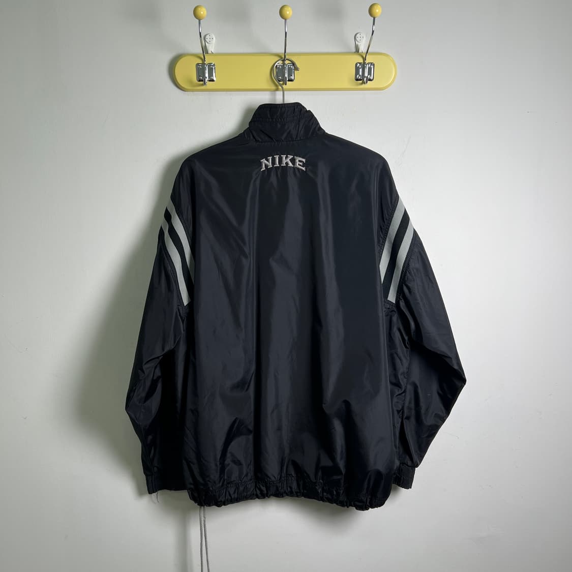 90's 나이키 올드스쿨 블랙 바람막이 자켓 L 상품이미지2