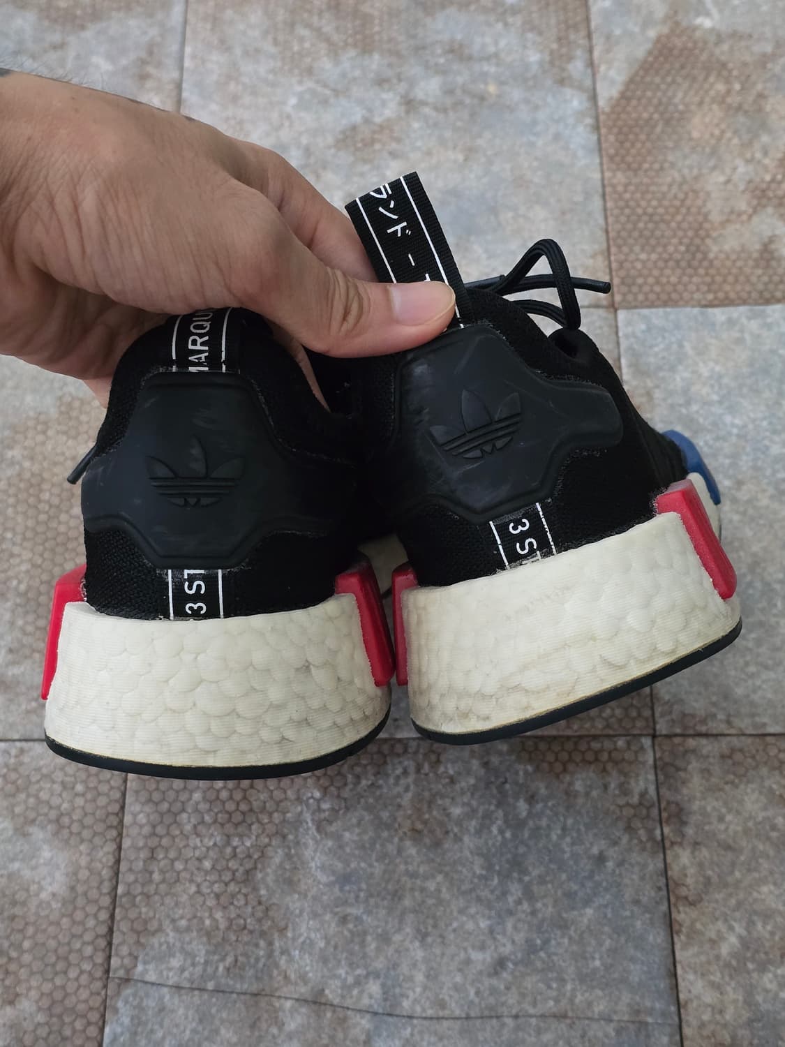 (265)아디다스 nmd r1 코어 블랙 상품이미지9