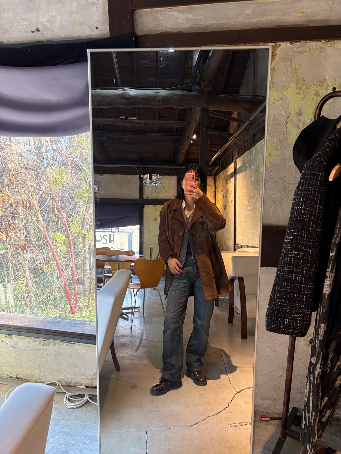 COACH 리얼 스웨이드 자켓 made in usa 상품이미지2