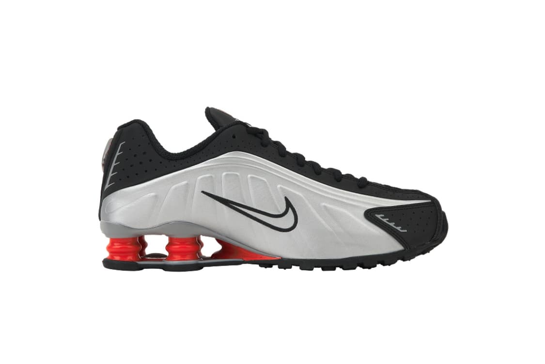 나이키 샥스 R4 메탈릭 실버 레드 상품이미지2