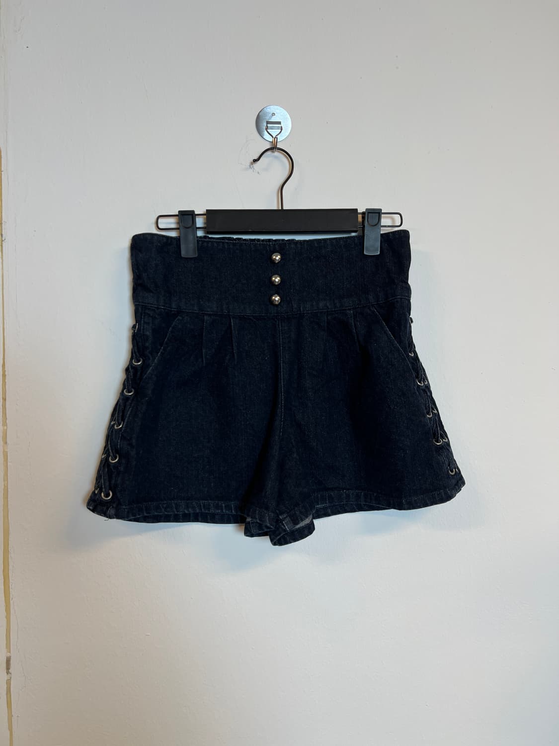 P028 JPN 모리/러블리/펑크/Y2K 데님팬츠 OS 상품이미지1