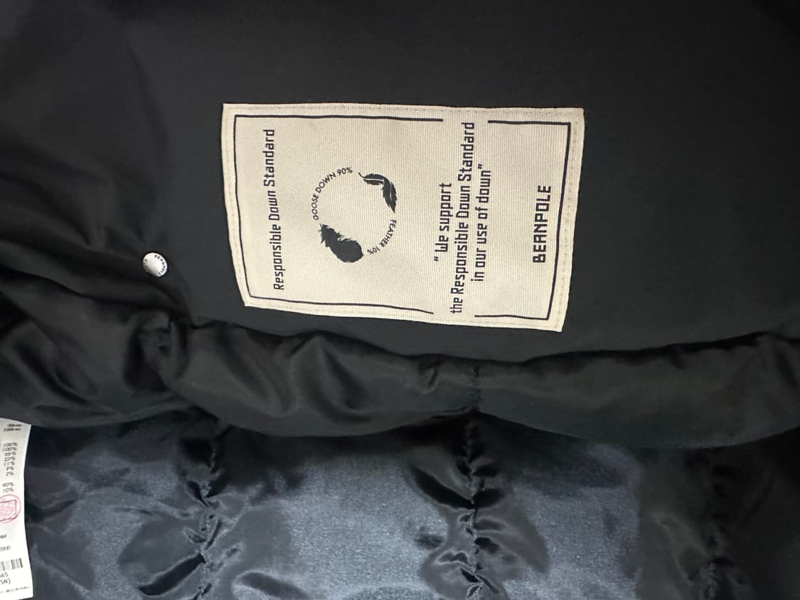 빈폴 레이디스 폭스퍼 구스다운 90 S (상태 상) 급처 상품이미지3