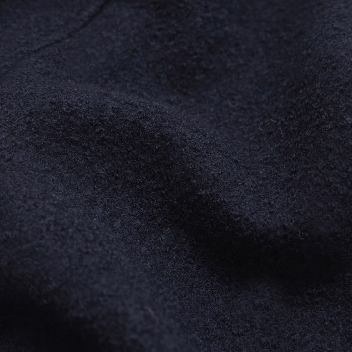 하네 엔케이스 레글런 울 하프 코트 네이비 S 상품이미지4