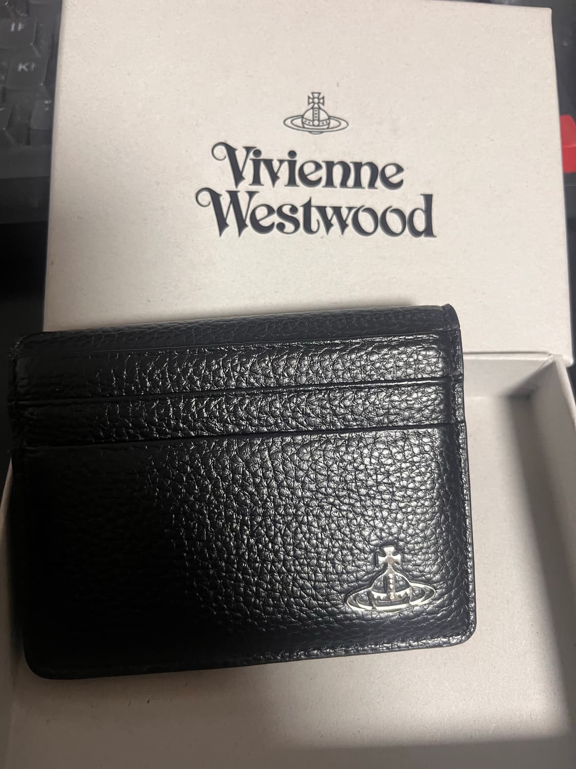 비비안 웨스트우드 카드 홀더 블랙(새상품급) 상품이미지1