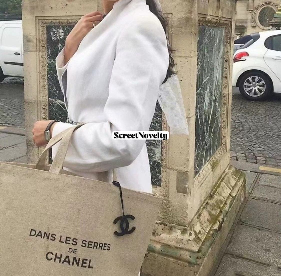 샤넬린넨라피아백 상품이미지6