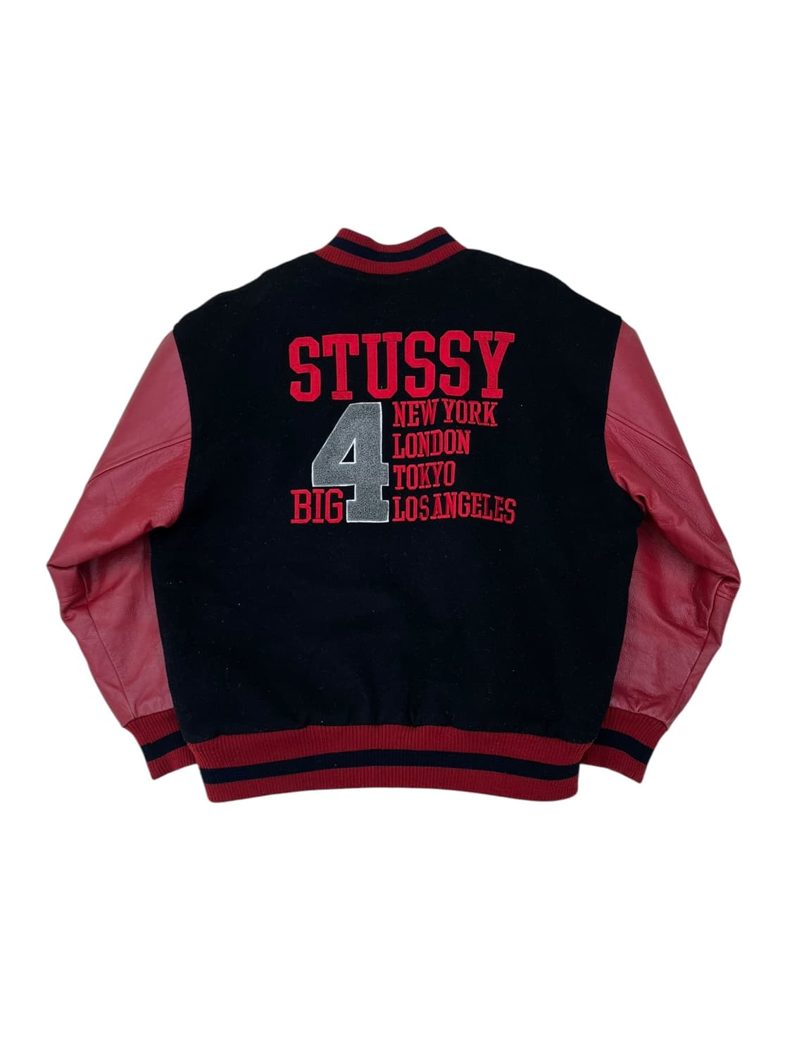 90‘s 스투시 바시티 자켓 상품이미지4