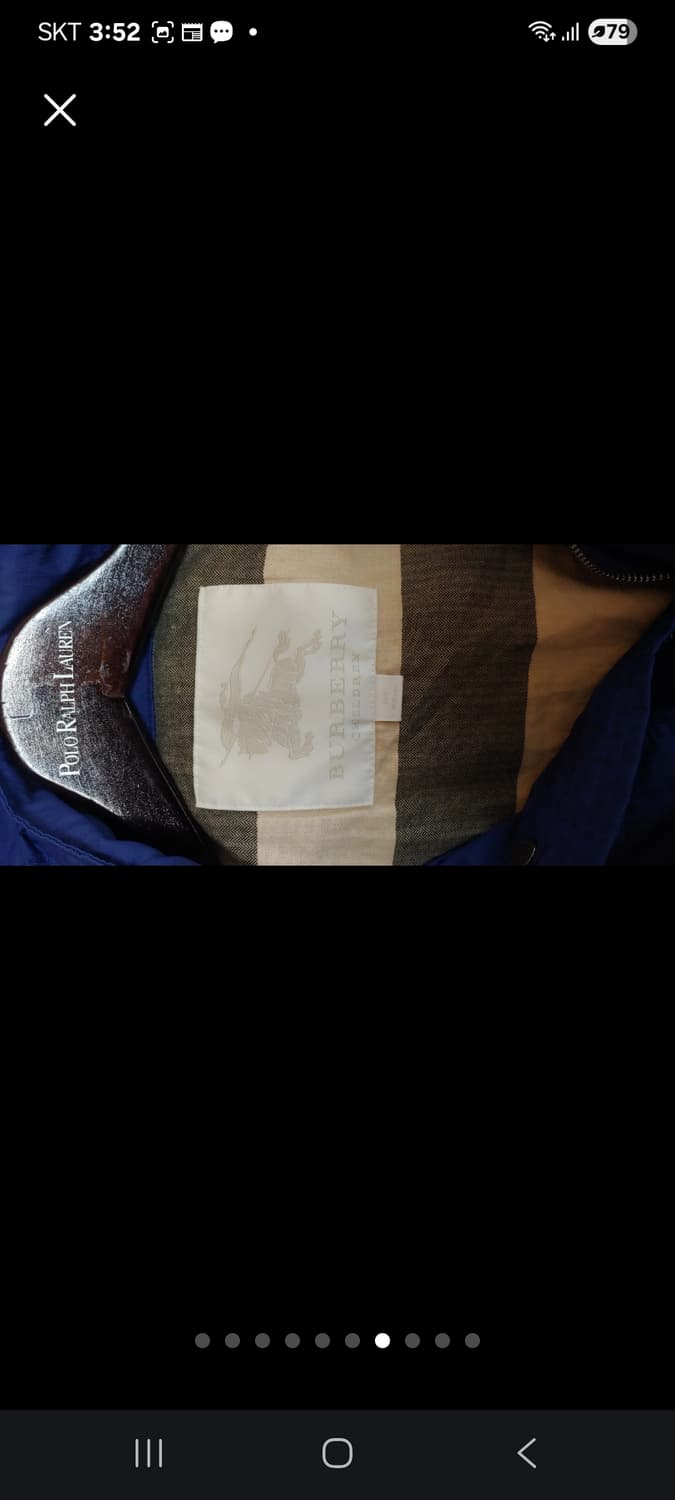 버버리칠드런점퍼12Y키152/거의새것 상품이미지7