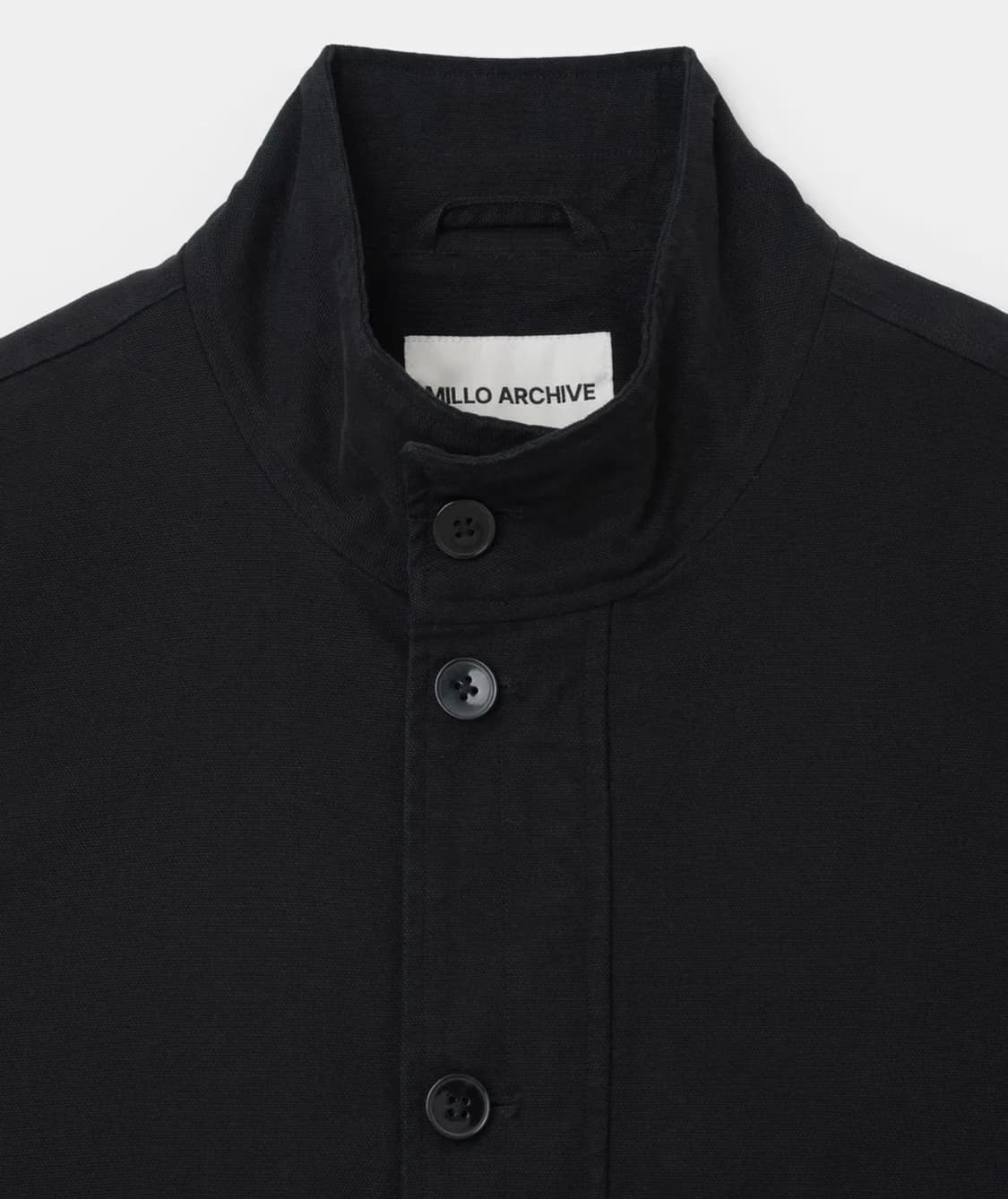 밀로아카이브 스프레드 하이넥 자켓 [블랙] L 상품이미지3