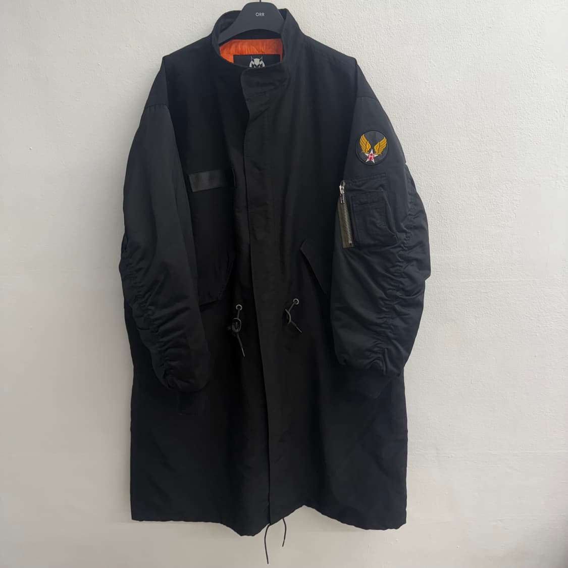 MMIC 피쉬테일 파카 BK L 야상 코트 상품이미지1