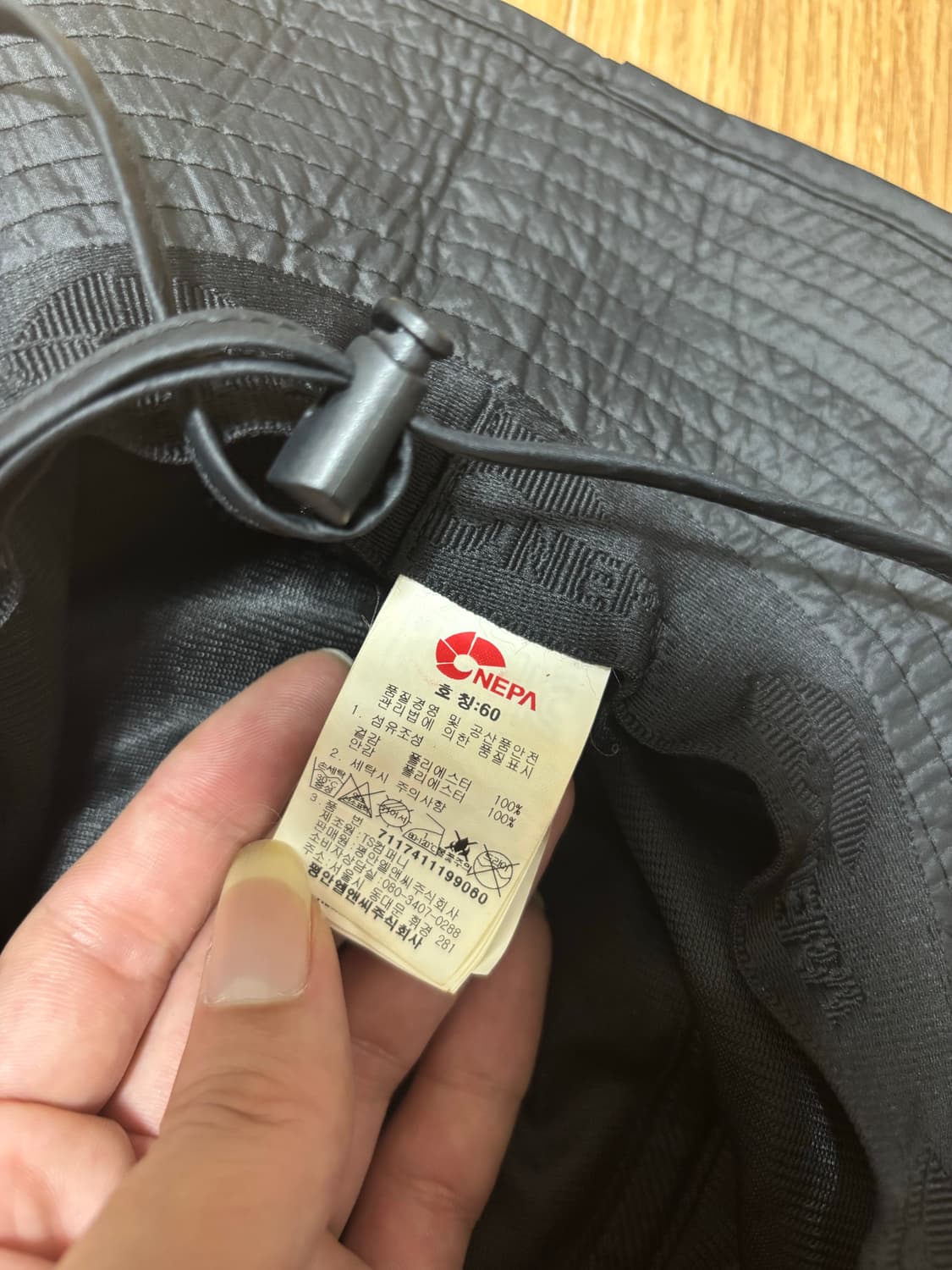 네파 블랙 버킷햇 모자 상품이미지6