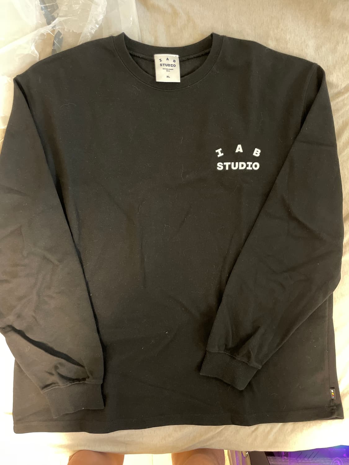 아이앱 롱슬리브 블랙 XL 상품이미지1