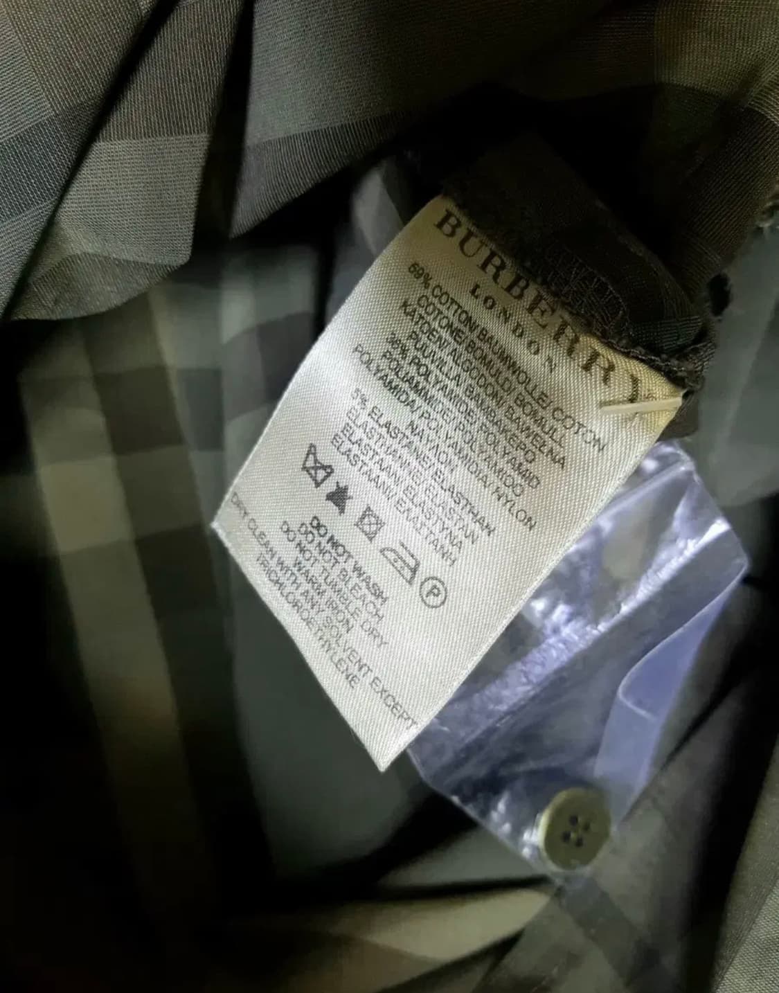 정품 버버리. 채크 원피스. 66 상품이미지5