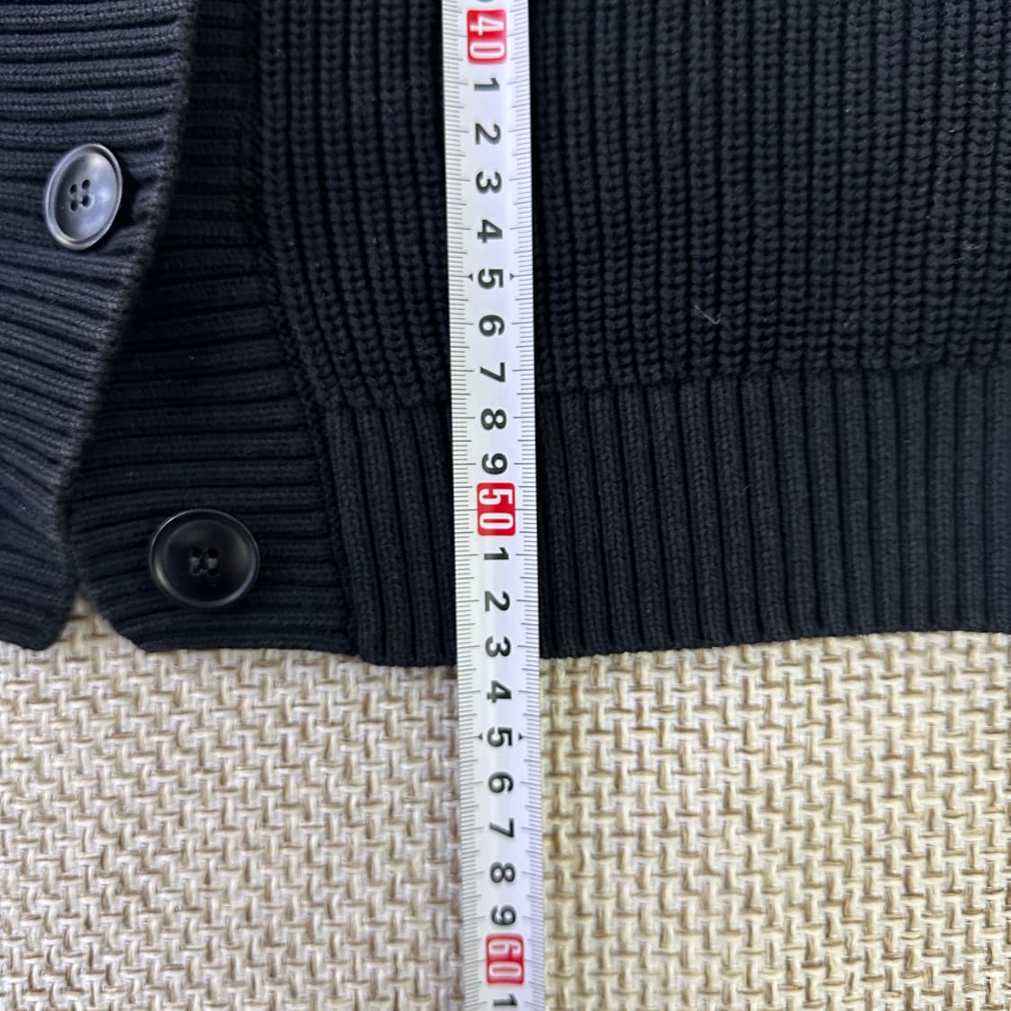 XS 코스 미니멀 오버핏 하찌 니트0331D 상품이미지6