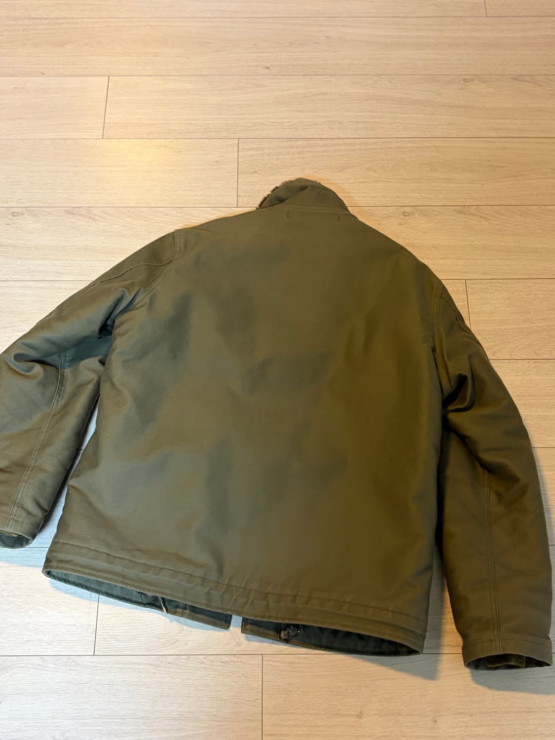 리얼맥코이 n-1 덱자켓 올리브 한정판 상품이미지10