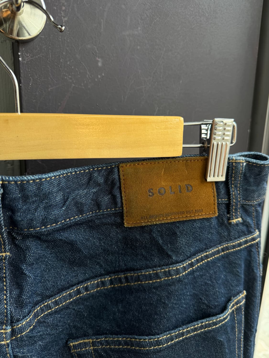 32/ 솔리드옴므 25FW 제팬 셀비지 데님 상품이미지7