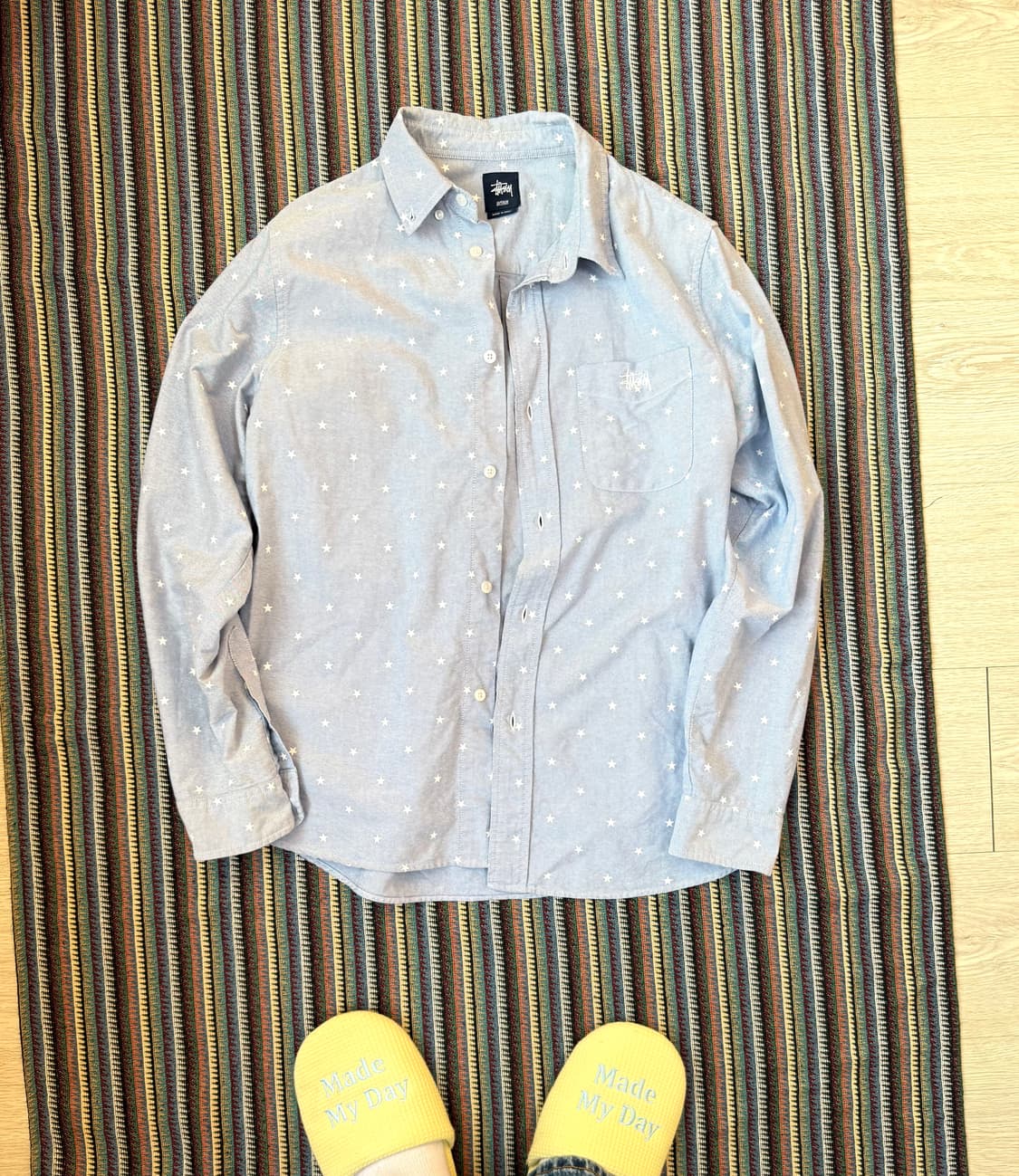 00s 스투시 긴팔 셔츠 상품이미지1