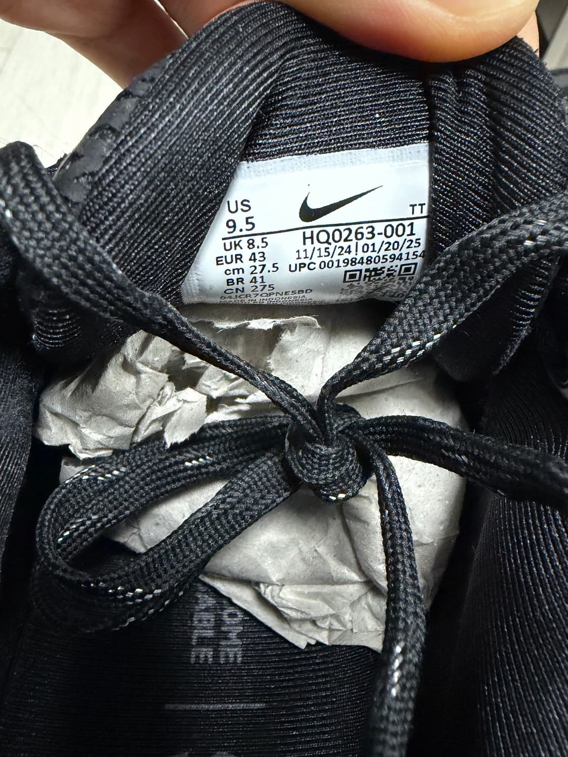 나이키 x 웍스아웃 에어맥스 95 (HQ0263-001 / 275) 상품이미지4