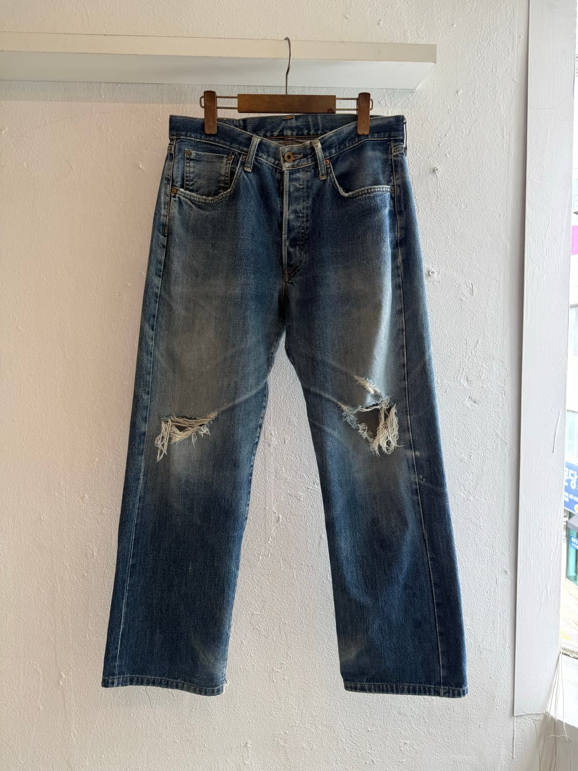 에드윈 505 셀비지 데님팬츠 상품이미지2