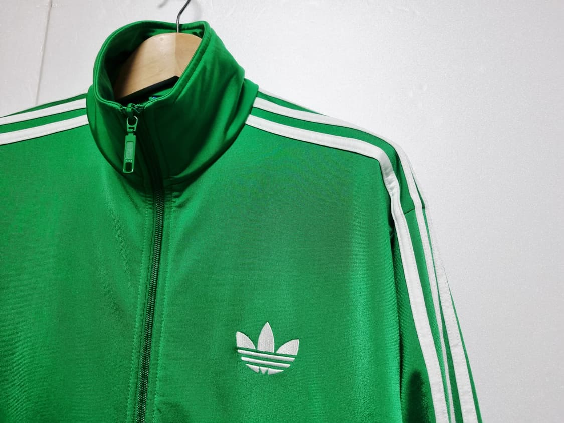 남성 아디다스 그린 파이어버드 트랙탑 져지 집업 저지 상품이미지5