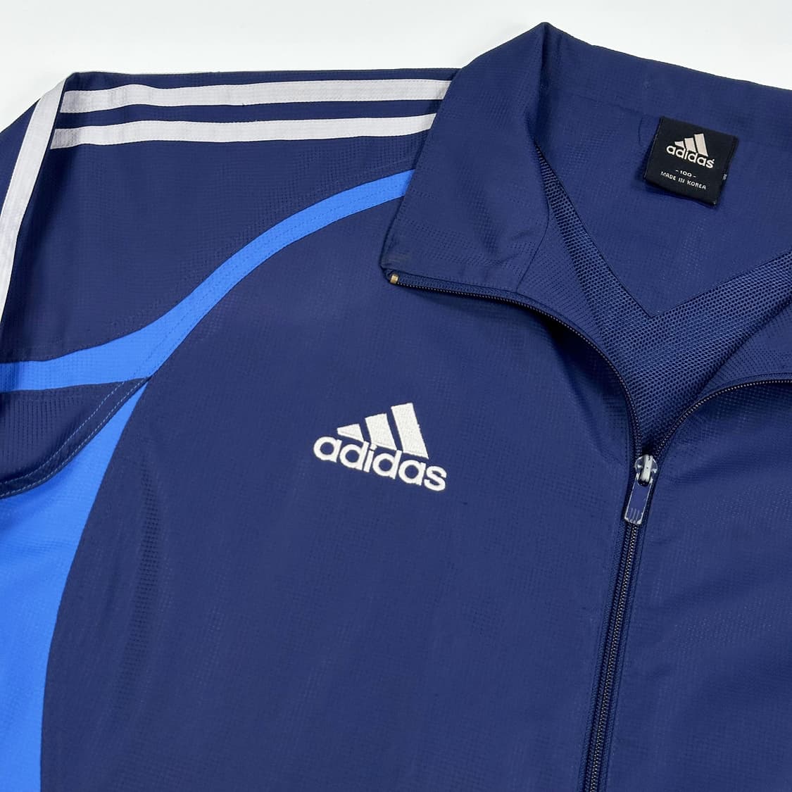 아디다스 오리지널 네이비 바람막이 자켓 (L) 상품이미지3