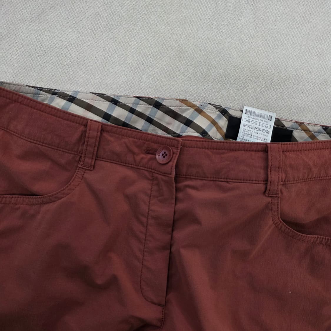 [76] 닥스 골프 버건디 골프팬츠 바지 1230J 상품이미지2