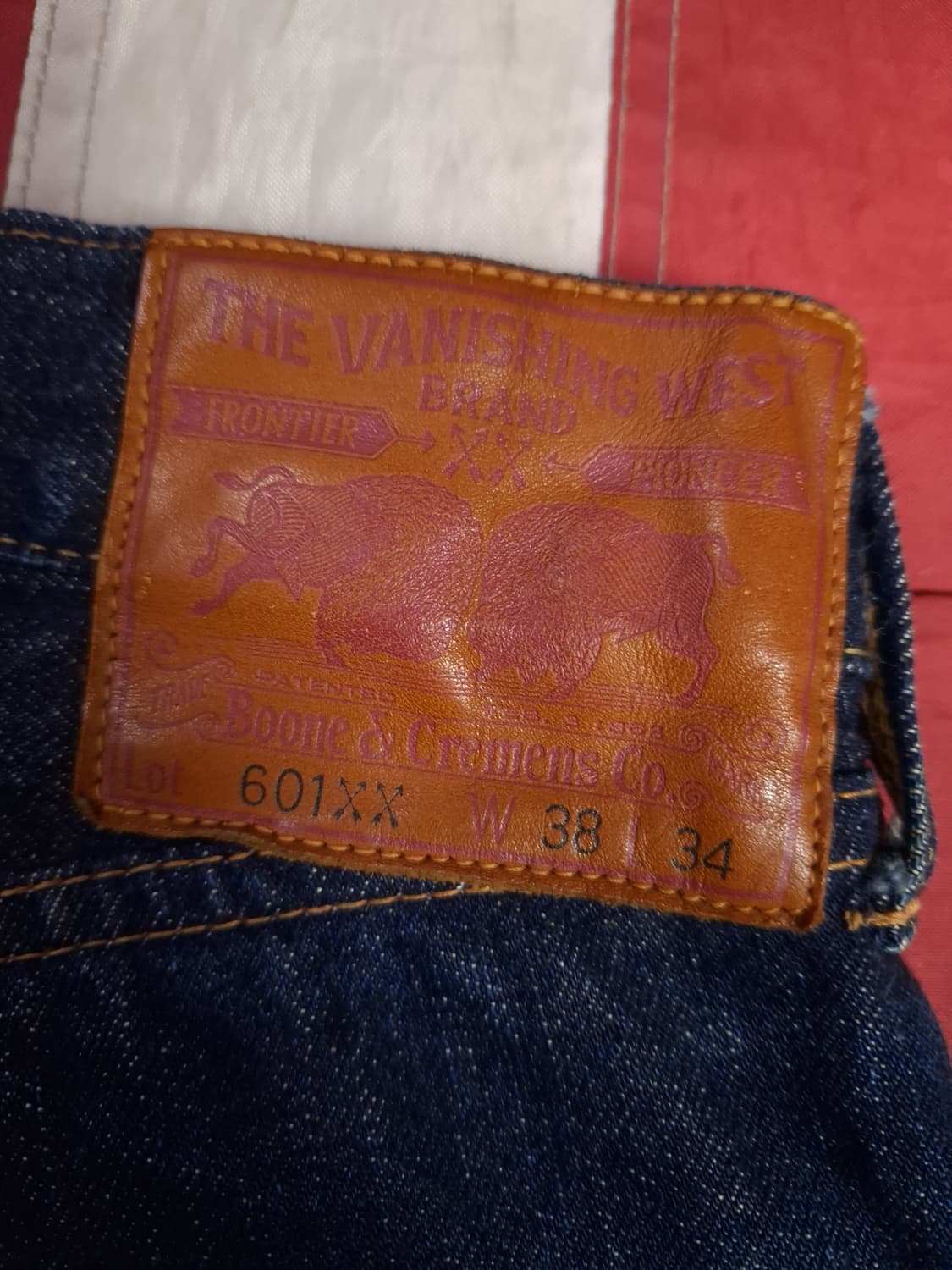 오리지날 프리휠러스 601XX 셀비지 데님진 상품이미지4