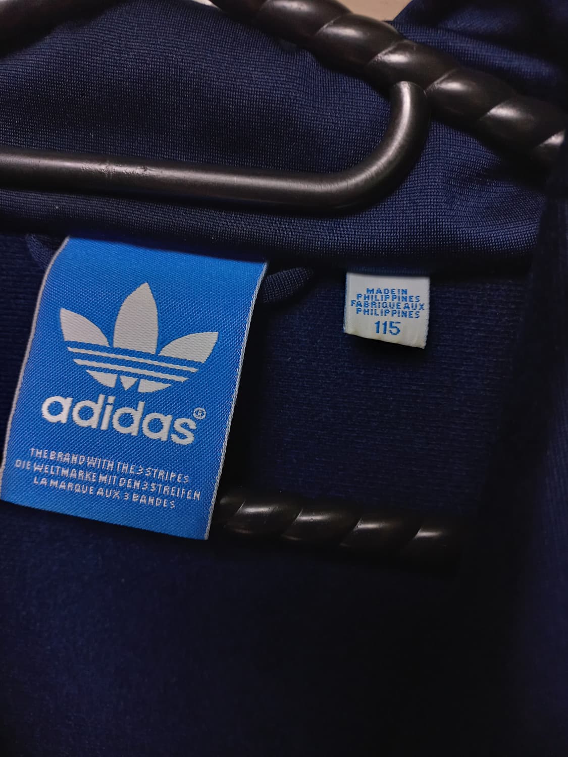 아디다스 파이어버드 네이비 남흰 트랙탑 져지집업 115 상품이미지3