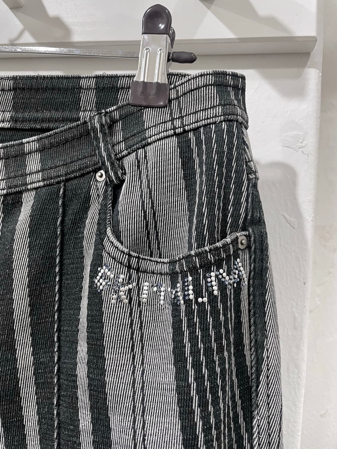 stripe y2k pants 상품이미지8