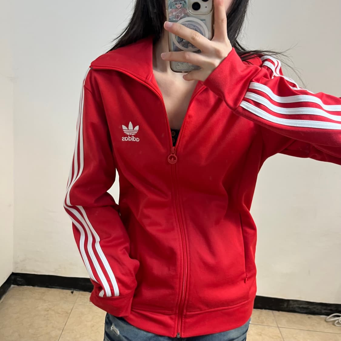 Adidas red Europa jersey 상품이미지3