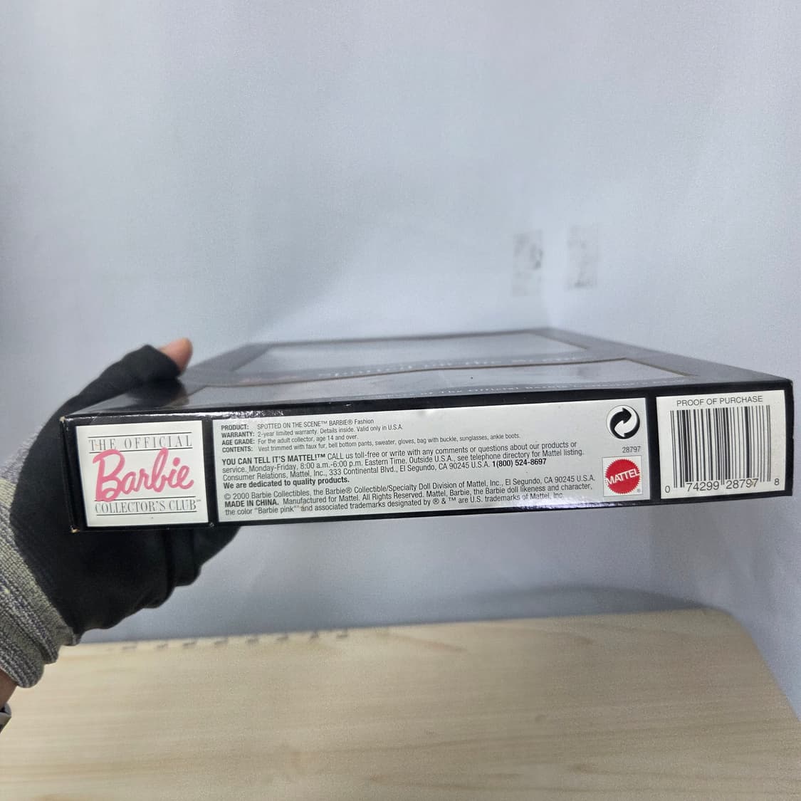 2001년대 마텔 바비인형 옷 바비 컬렉터스 클럽 전용 패션 세트

 상품이미지2