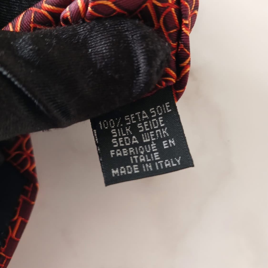 트루사르디 실크 버건디 자카드 넥타이 9.1cm A+등급 A18823
 상품이미지7