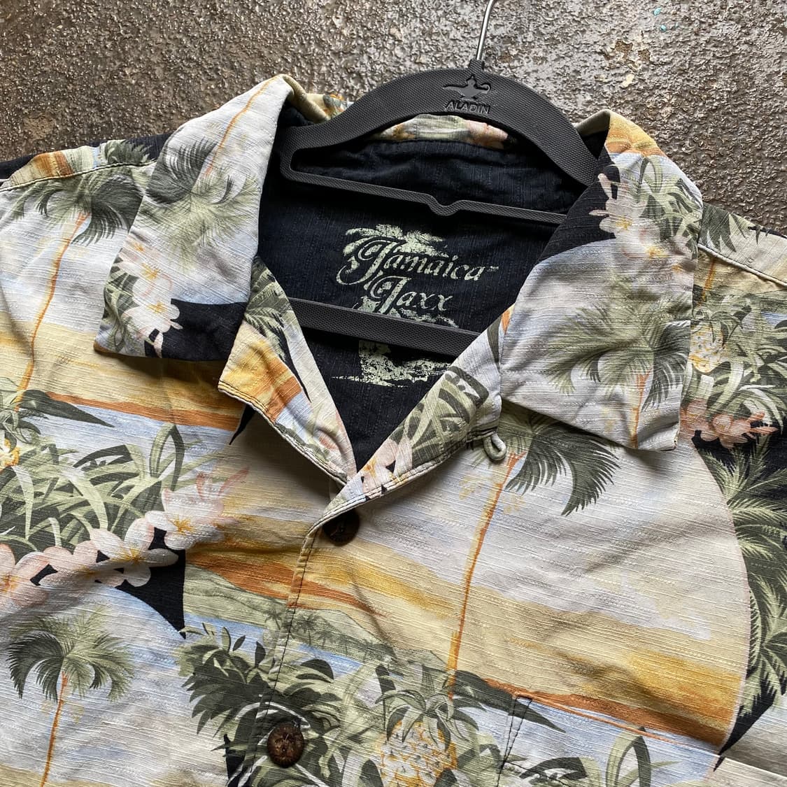 빈티지 야자수 반팔 셔츠 상품이미지2