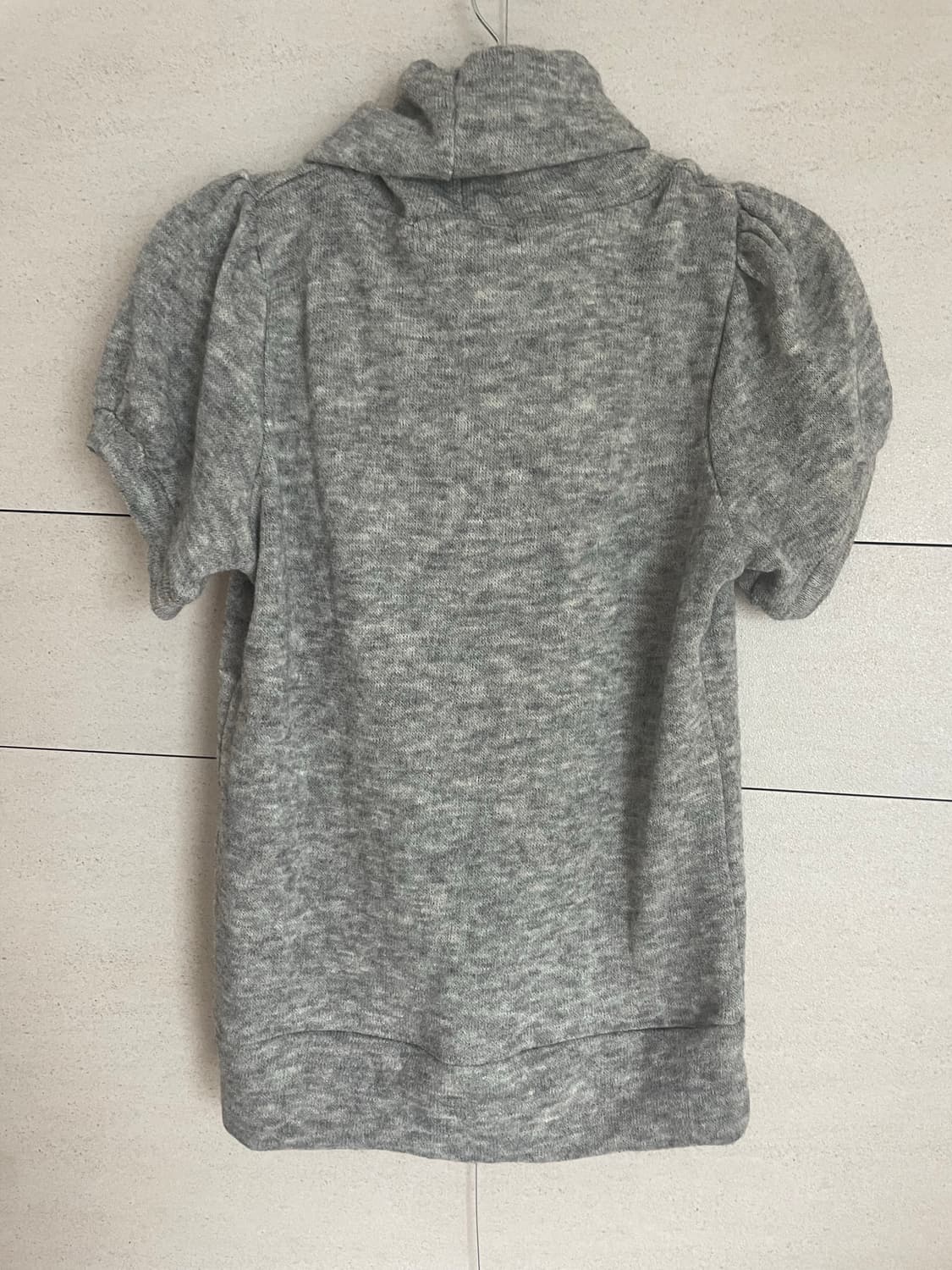 폼폼이 리본 반팔 니트 갸루 리즈리사 핀터 엑시즈팜 상품이미지2